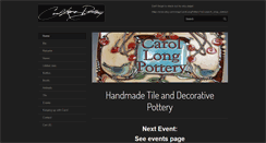 Desktop Screenshot of carollongpottery.com